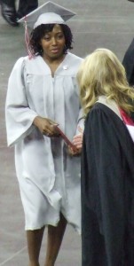 Destinee (Jeshua's younger sister) graduation from Archer High School 